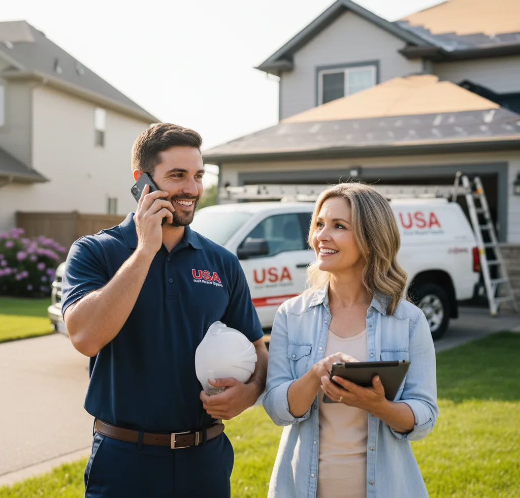 USA Roof Repair Experts customer support in Bealeton